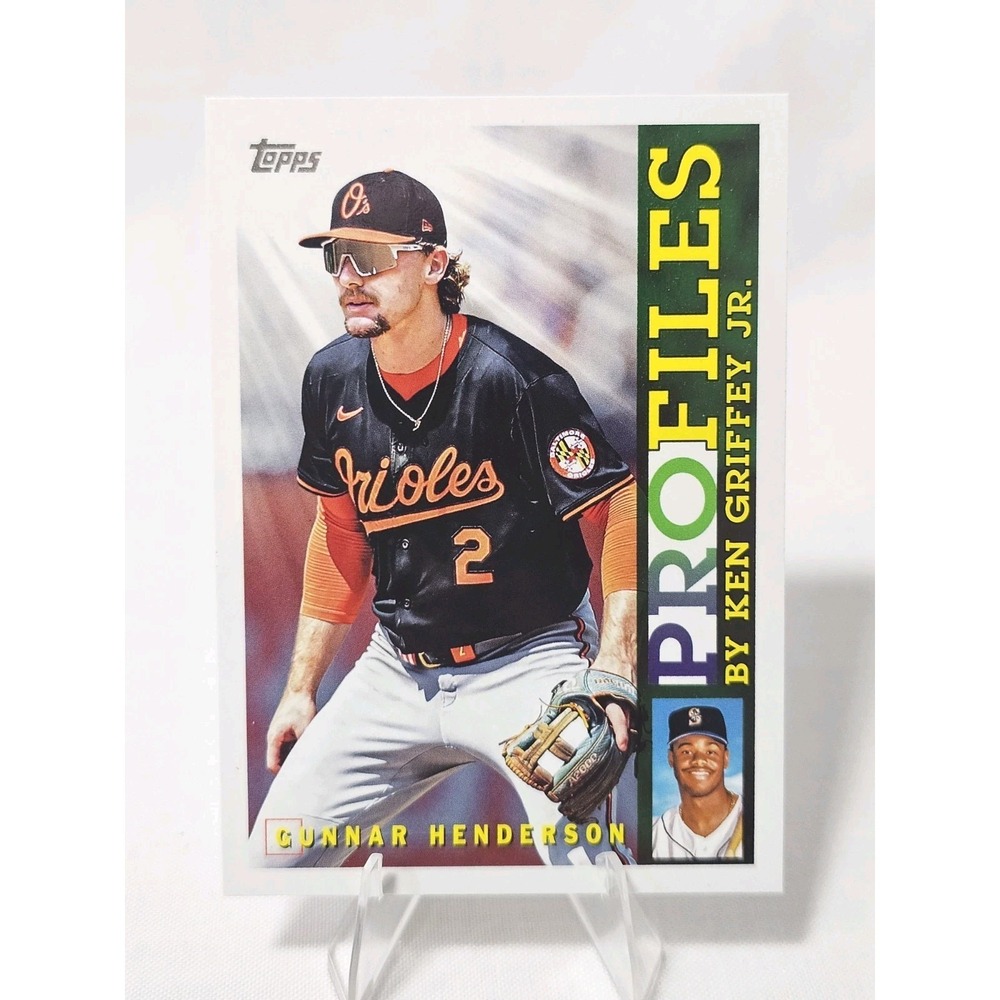 2026 Topps Series 1 ProFiles #TP-4 Gunnar Henderson Baltimore Orioles
